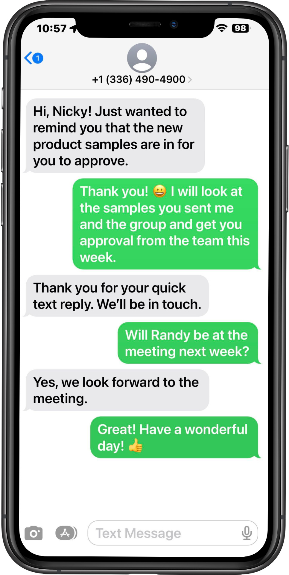 Cloud-Based Text Messaging Service. TextingNinja.com is a business text messaging service that allows businesses to send SMS reminders, alerts, confirmations and marketing campaigns.