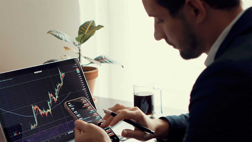 Business owner looking at trends in 2023.